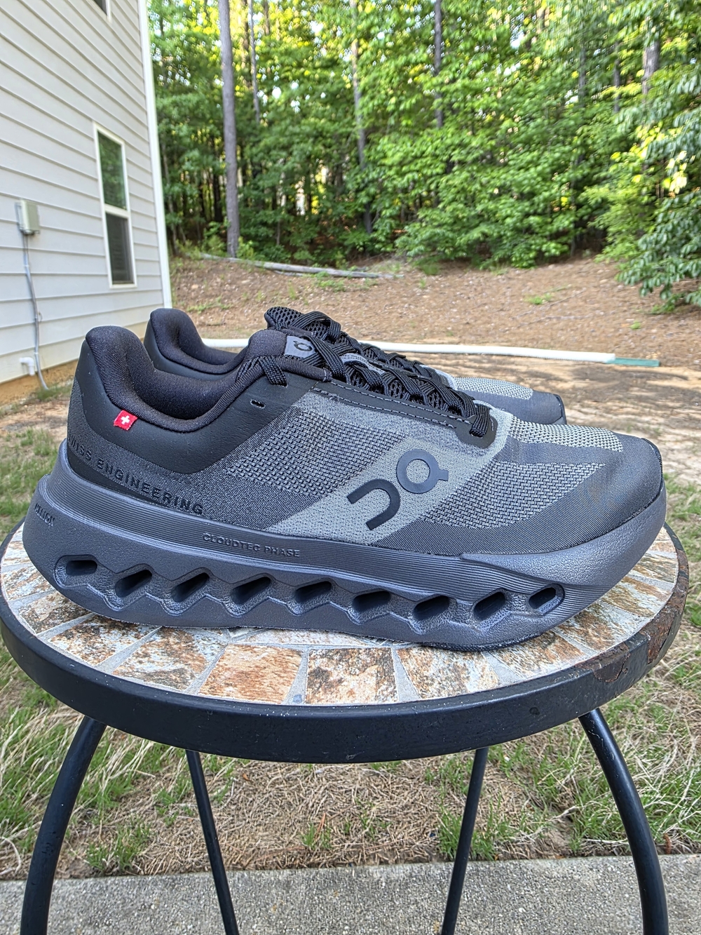 On Cloudsurfer Next 3WE30050106 Black/Eclipse Running Shoe Women Sz 6.5 Worn 1x
